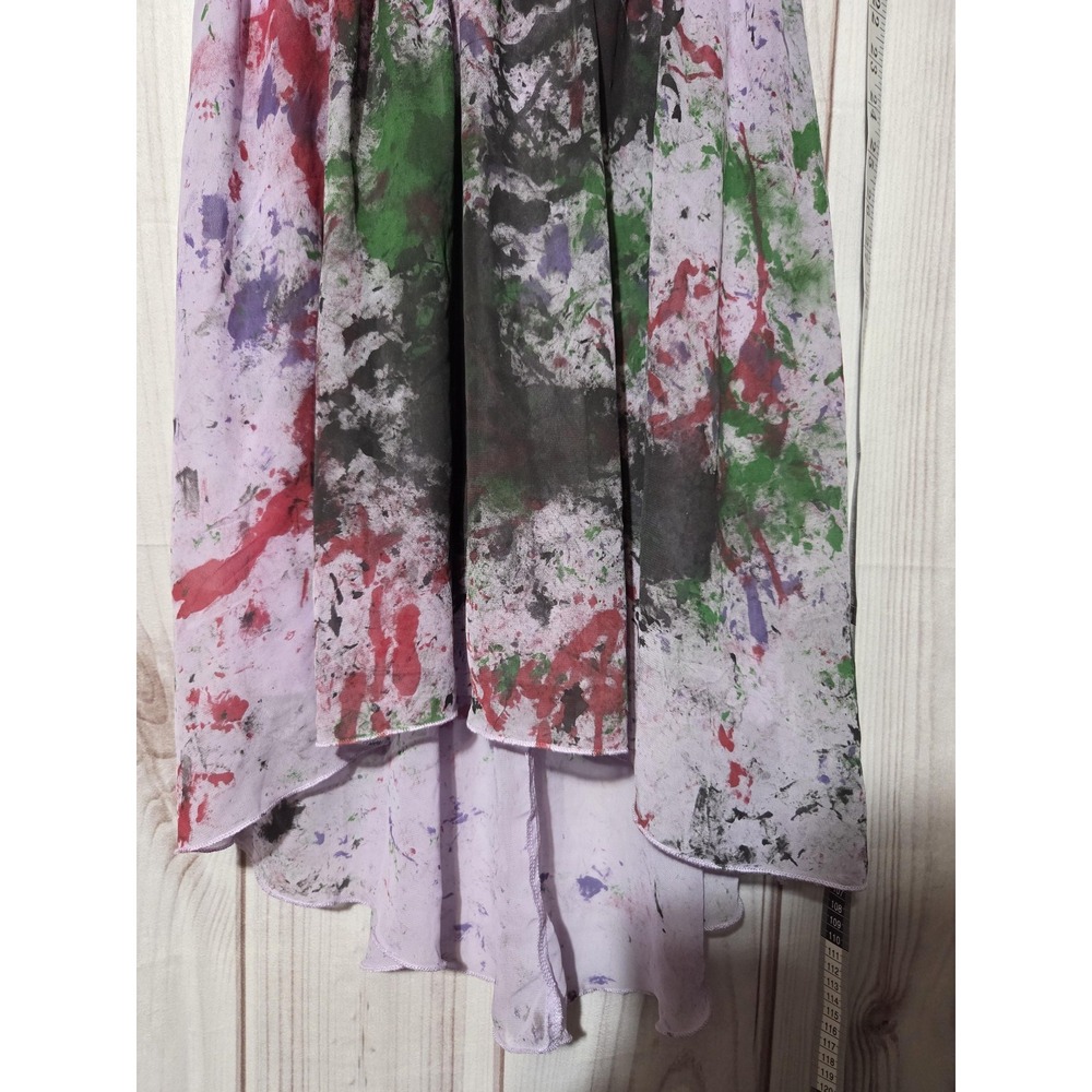 Speechless Dress Girls 12 Purple Lace Hi Low Formal Party Stain DIY Art Project - Picture 3 of 8
